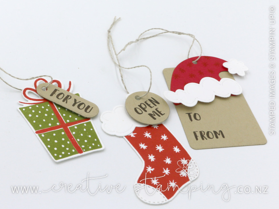 Sending Cheer Matchbox Gift Box & Christmas Tagss